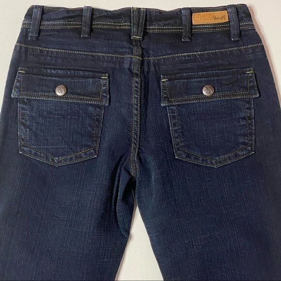 Yanuk | Worker Classic Mid Rise Boot Cut Stretch Jeans - Picture 7 of 9